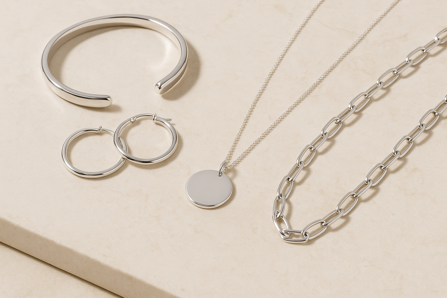 Coffret bijoux en argent 