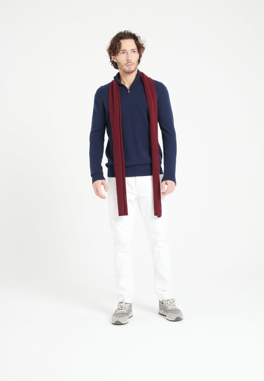 Pull camionneur cachemire bleu marine homme - LUKE 4