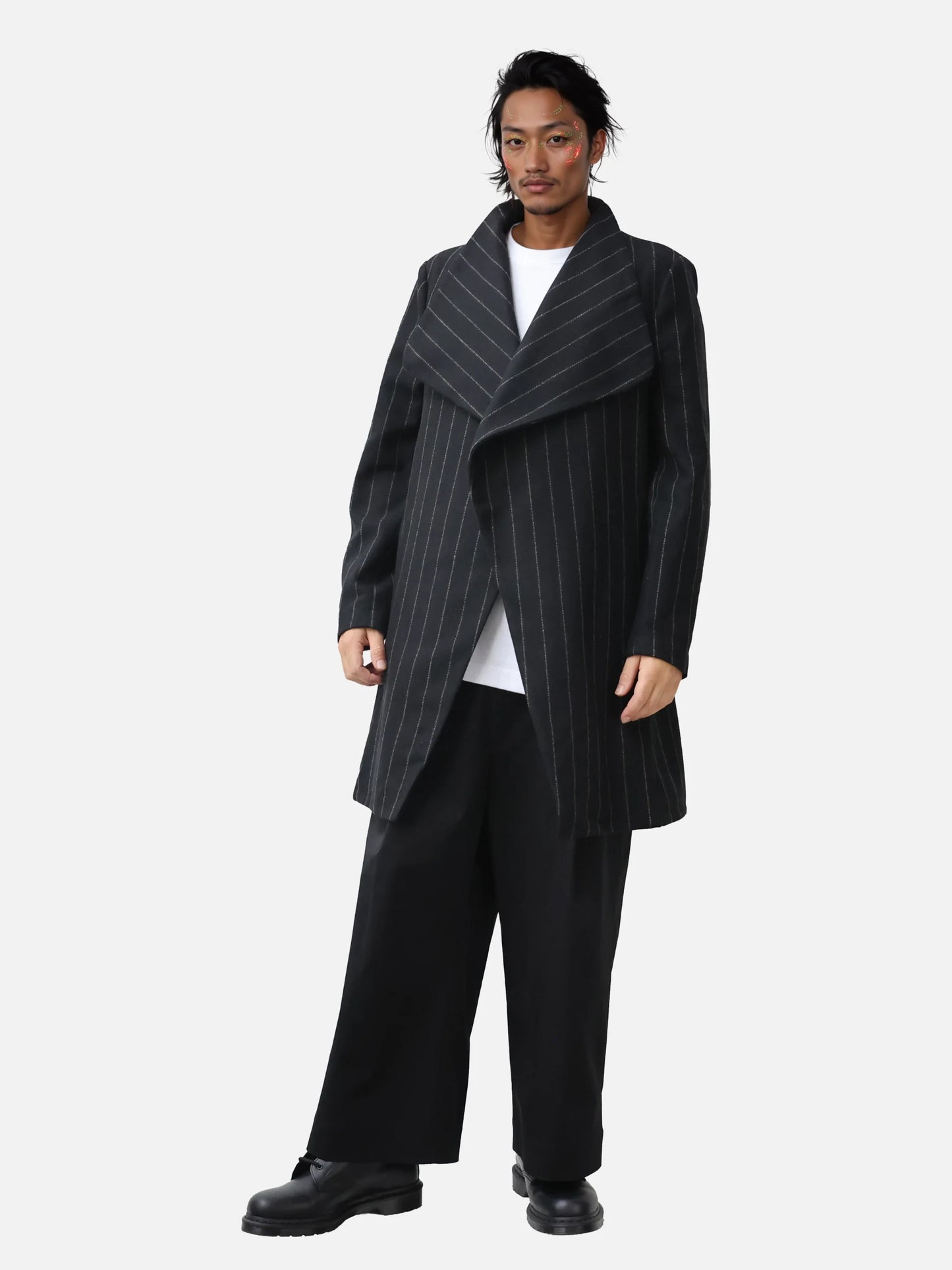 Manteau Koto Heavy - Black stripes